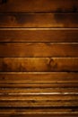 Dark wooden room Royalty Free Stock Photo