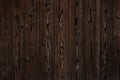 Dark wooden texture. Royalty Free Stock Photo