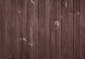 Dark wooden texture with vertical planks floor, table, wall surface. Royalty Free Stock Photo