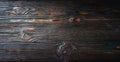 Dark wooden vintage background. Brown aged wood backdrop texture Royalty Free Stock Photo