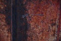 Dark worn rusty metal texture background. Iron surface rust Royalty Free Stock Photo