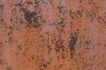 Dark worn rusty metal texture background. Iron surface rust