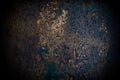 Dark worn rusty metal texture background.