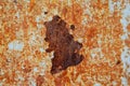 Dark worn rusty metal texture background. Rust texture on metal sheet abstrack background concept. old metal iron rust Royalty Free Stock Photo