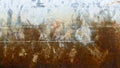 Dark worn rusty metal texture background. Steel walkway mats sprayed red rust.Iron surface rust. Textured metal surface Royalty Free Stock Photo