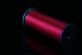 Darkly red threads Royalty Free Stock Photo
