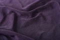 Darkly violet fabric Royalty Free Stock Photo