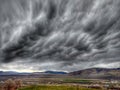 Darks clouds Royalty Free Stock Photo