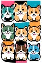 Darling Doggy Delights Tshirt Corgi clipart