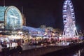 Darling Harbour Night Scene Royalty Free Stock Photo