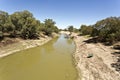 Darling River at Tilpa Royalty Free Stock Photo