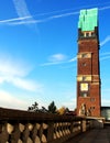 Darmstadt: Wedding Tower on Mathildenhoehe Royalty Free Stock Photo