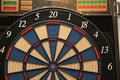 Dart boards in realistic style Royalty Free Stock Photo