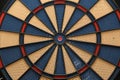 Dart boards in realistic style Royalty Free Stock Photo