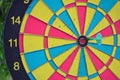 Dart hit the target in bull