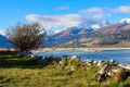 The Dart River, South Island, New Zealand, and Southern Alps Royalty Free Stock Photo