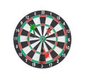 Dartboard and arrows Royalty Free Stock Photo