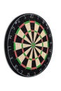 Dartboard isolated on white background. Royalty Free Stock Photo