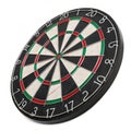 Dartboard isolated on white background
