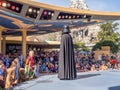 Darth Vader facing padawans, Disneyland
