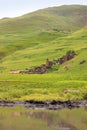 Dartlo village. Tusheti region (Georgia)