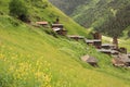 Dartlo village. Tusheti region (Georgia)