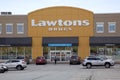 Looking at the entrance to a Lawtons Drugstore, owned by the Sobey group