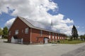 View of the back of Woodlawn United Church Royalty Free Stock Photo