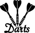 Darts Dart Arrows Royalty Free Stock Photo