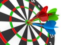 Darts. Success concept. Royalty Free Stock Photo