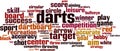 Darts word cloud