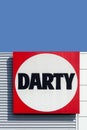 Darty logo on a wall