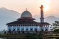 Darul Quran Mosque, in morning sun