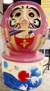 DARUMA, a doll that brings good luck in Japan. DARUMA means steadfastness and perseverance.