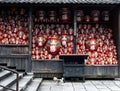 Daruma dolls at Katsuo-ji. Temple in Minoh, Japan. Royalty Free Stock Photo