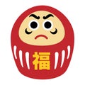 Daruma, a lucky charm of the New Year