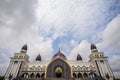 Darurrahman Kecubung Dome Grand Mosque (Mesjid Agung Kubah Kecubung) in Palangkaraya, Indonesia.