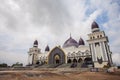 Darurrahman Kecubung Dome Grand Mosque (Mesjid Agung Kubah Kecubung) in Palangkaraya, Indonesia.