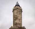Darwen tower on a stormy day. Royalty Free Stock Photo