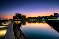 Darwin City Waterfront Sunset Royalty Free Stock Photo
