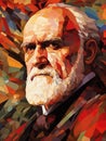 Darwin Day - Charles Darwin - Quality AI Generative Image