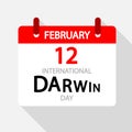 Darwin day international calendar
