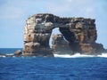 Darwin`s arch in the deep blue Pacific, Galapagos Islands, Ecuador, South America
