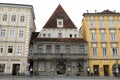 The Bummerlhaus, an old landmark of the old industrial town of Steyr, Austria, Europe