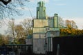 The Stoclet Palace in Brussels, designed by the Viennese Art Nouveau artist Josef Hoffmann