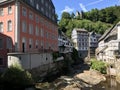 Das Rotes Haus in Monschau Royalty Free Stock Photo