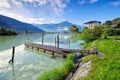 Dascio on Lake Como, Lombardy Royalty Free Stock Photo