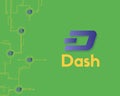 Dash blockchain circuit technology background