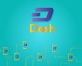 Dash blockchain work technology background