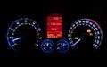 Dash board meters Royalty Free Stock Photo